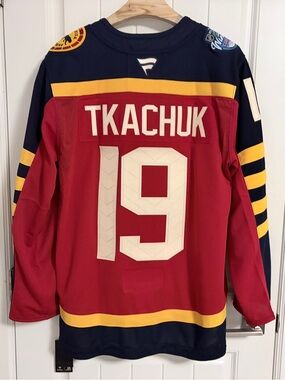 BNWT Authentic Fanatics Florida Panthers 2026 Winter Classic Tkachuk Jersey 56